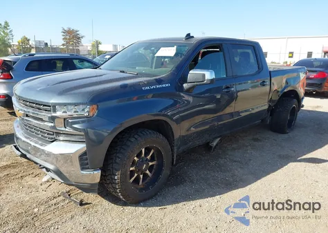 2020 Chevrolet Silverado 1500 4Wd Short Bed Lt из США, поврежденный, VIN 1GCUYDED8LZ120755
